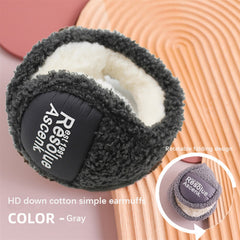 Bohemian Style Fleece Ear Muffs Winter Ear Warmer for Women Men