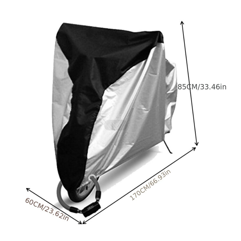 1pc Oxford Cloth Bike Protective Cover Rainproof Dustproof for Mountain Bike