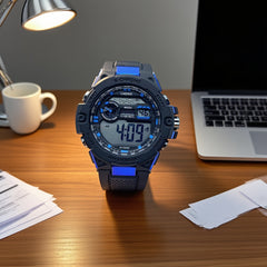 Boys' Digital Watch 8-18 Years w/ Alarm Stopwatch Timer