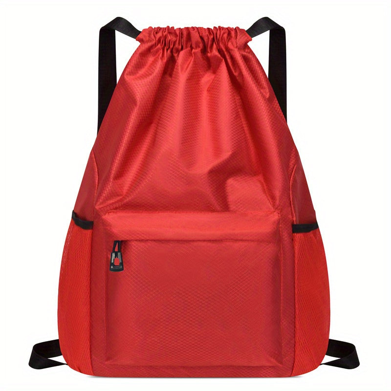 Waterproof Drawstring Backpack Lightweight Sports Gym Shoulder Bag
