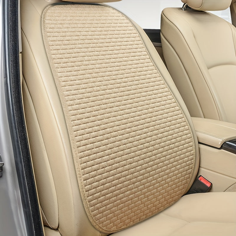 Flax Car Seat Back Cushion for Chair Lumbar Support