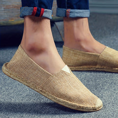 Men's Espadrille Shoes Casual Slip on Shoes Comfortable 