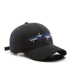 Letter Embroidery Unisex Baseball Cap Solid Dad Hats Sports