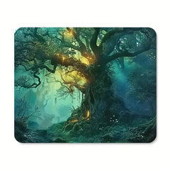 Fluorescent Tree E sport Mouse Pad HD Mouse Pad Rubber Anti Slip