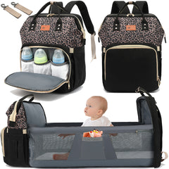 Large Capacity Mommy Bag with Crib