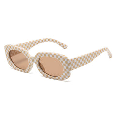 Rectangle Sunglasses For Women Men Hiphop Anti Glare Glasses UV400