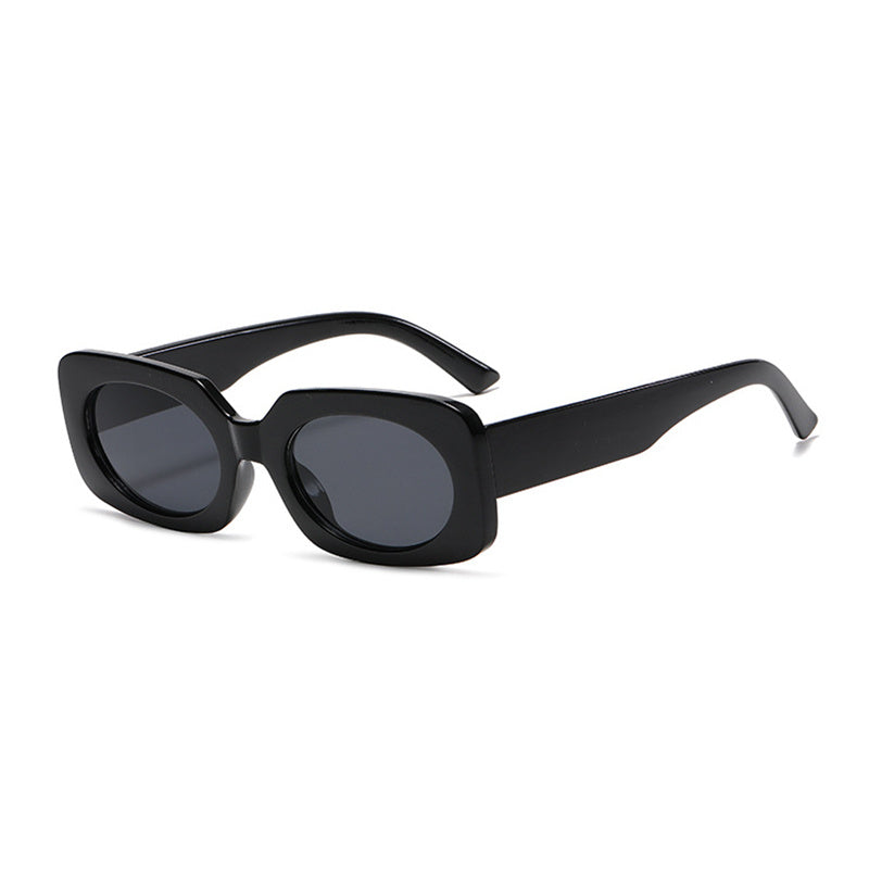 Rectangle Sunglasses For Women Men Hiphop Anti Glare Glasses UV400