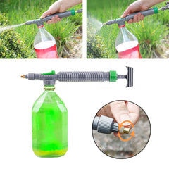 Manual Air Pressure Sprayer Adjustable Beverage Bottle Sprinkler