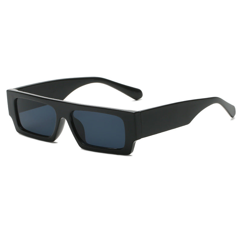 Square Street Sunglasses Black Frame