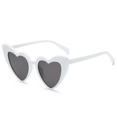 Love Ladies Heart Large Frame Sunglasses