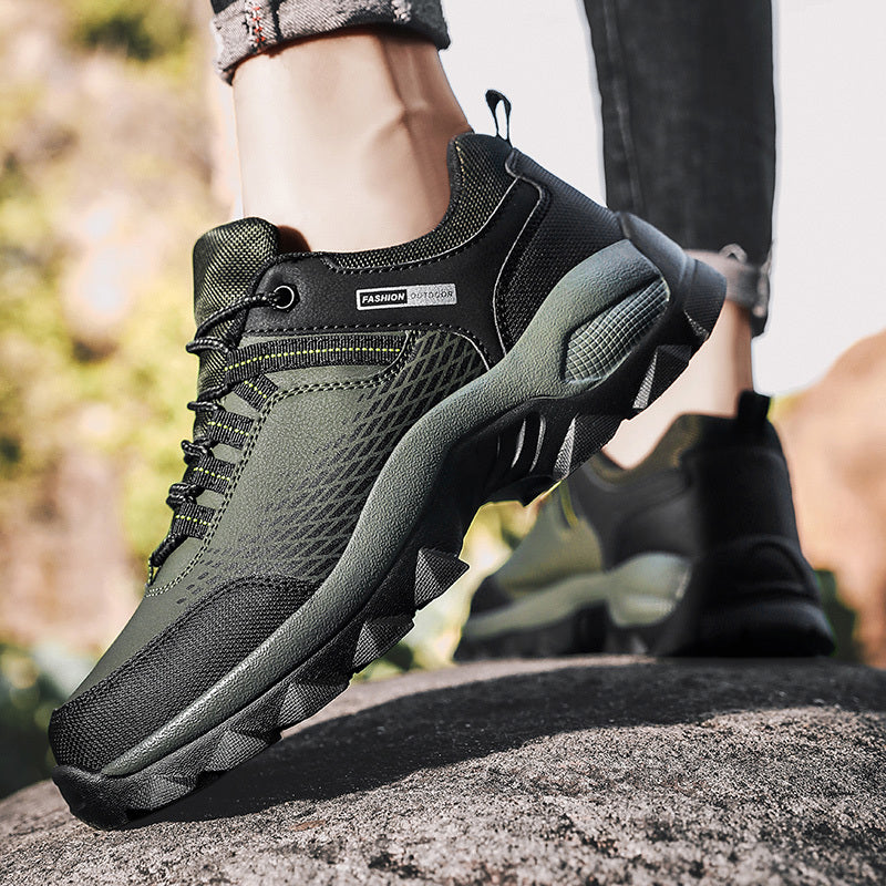 Men's Outdoor Microfiber Hiking Shoes