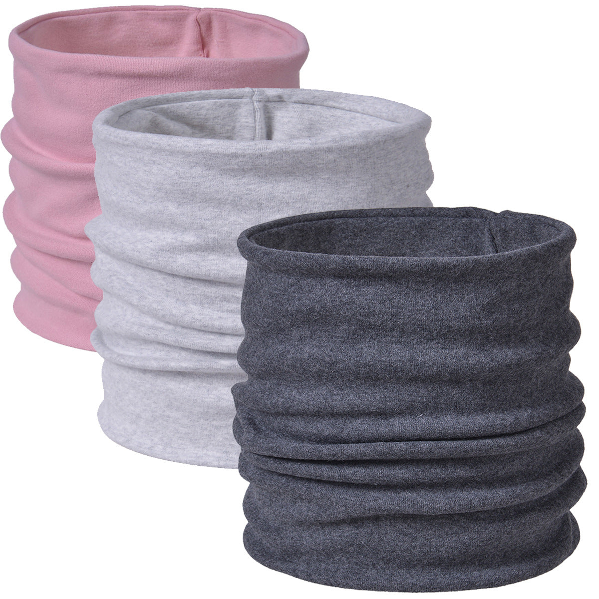 Double Layer Lovers' Neckband Solid Casual Outdoor Neck Cover