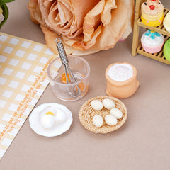 Baking Props Set for DIY Dollhouse Decoration Projects