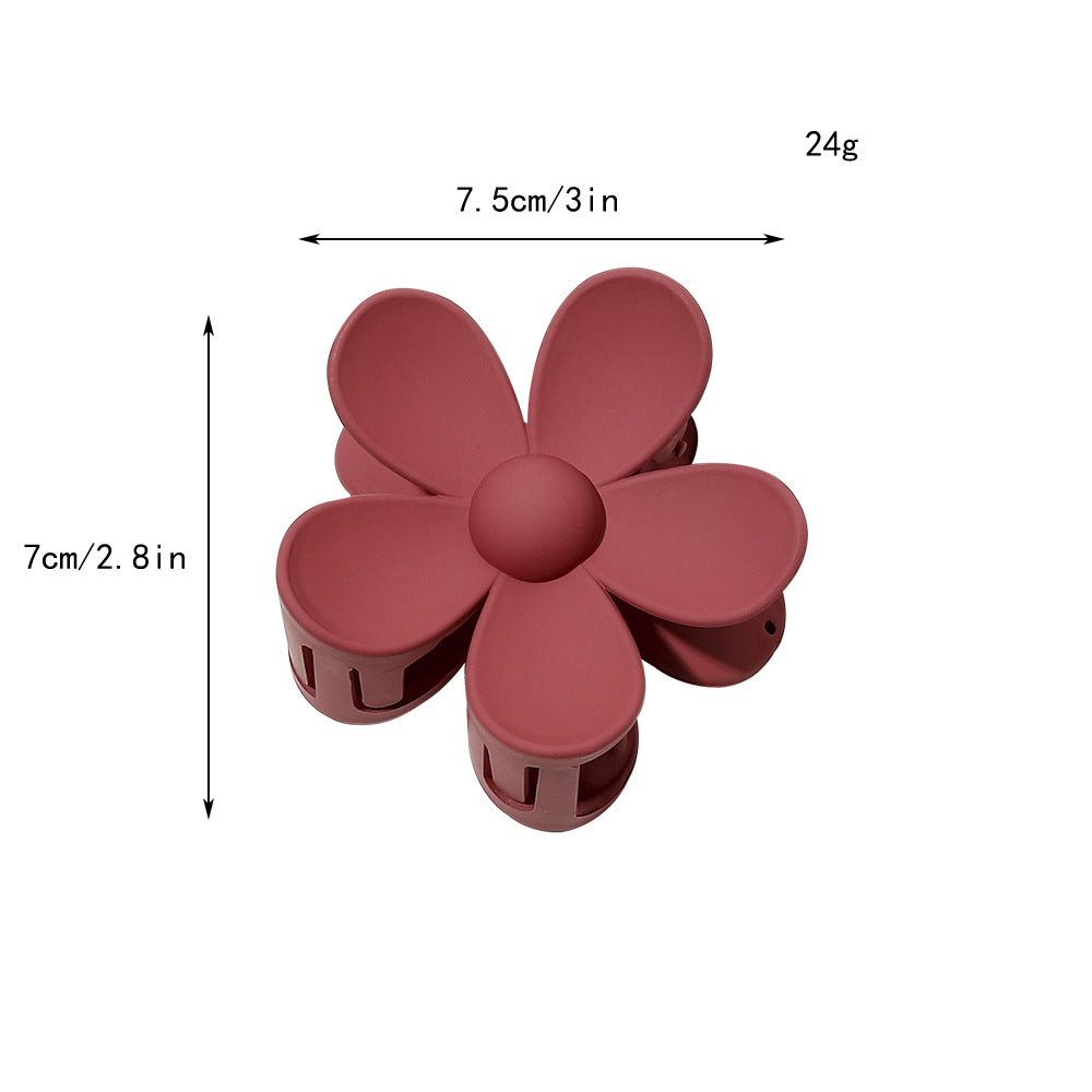 Daisy Hair Clip Large Claw Solid Hair Claw For Girls