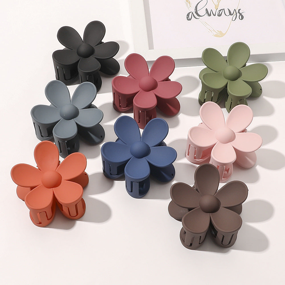Daisy Hair Clip Large Claw Solid Hair Claw For Girls