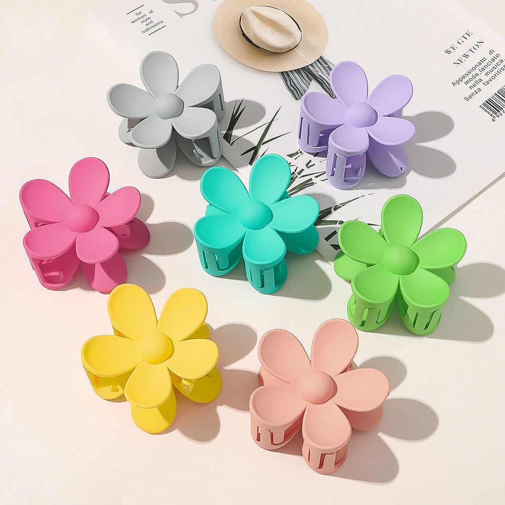 Daisy Hair Clip Large Claw Solid Hair Claw For Girls