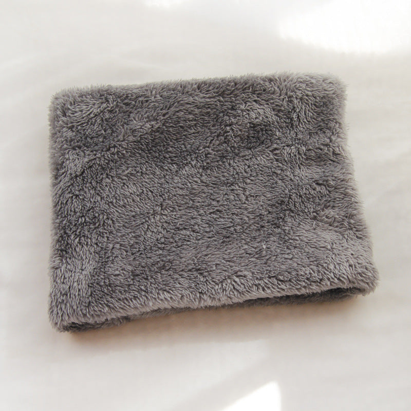 Winter Fleece Outdoor Windproof Ear Muff Head Cap Warm Plush Hat
