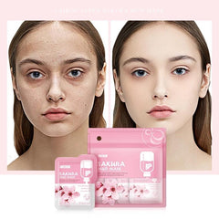LAIKOU Sakura Mud Mask Deep Cleansing Pore Shrinking