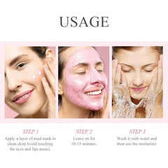 LAIKOU Sakura Mud Mask Deep Cleansing Pore Shrinking