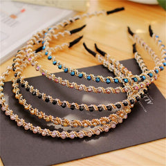 Crystal Hair Band Head Band Anti Slip Hair Clip