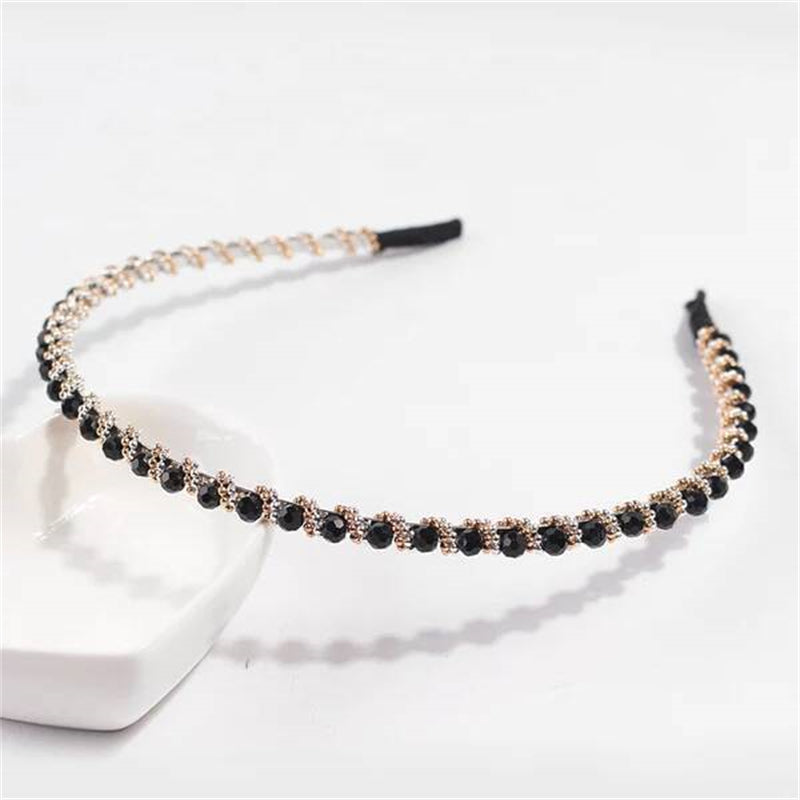 Crystal Hair Band Head Band Anti Slip Hair Clip