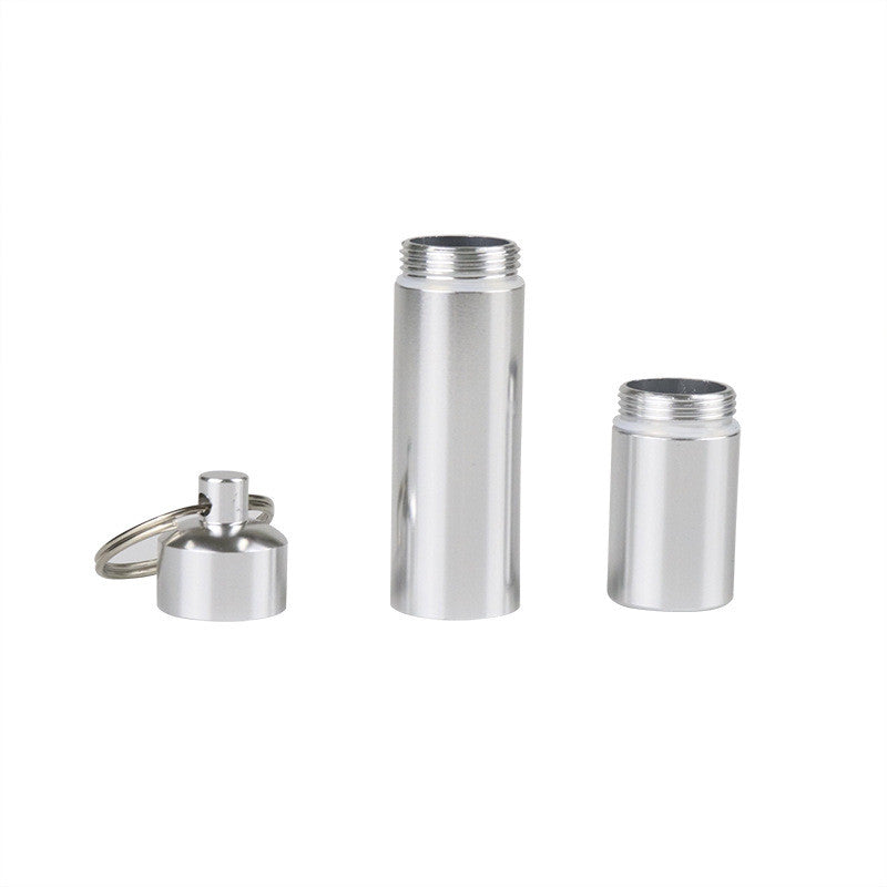 Men's Stainless Steel Gray Waterproof Cigarette Case