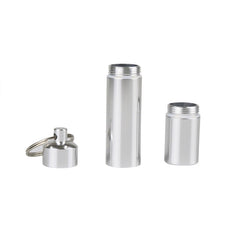Men's Stainless Steel Gray Waterproof Cigarette Case