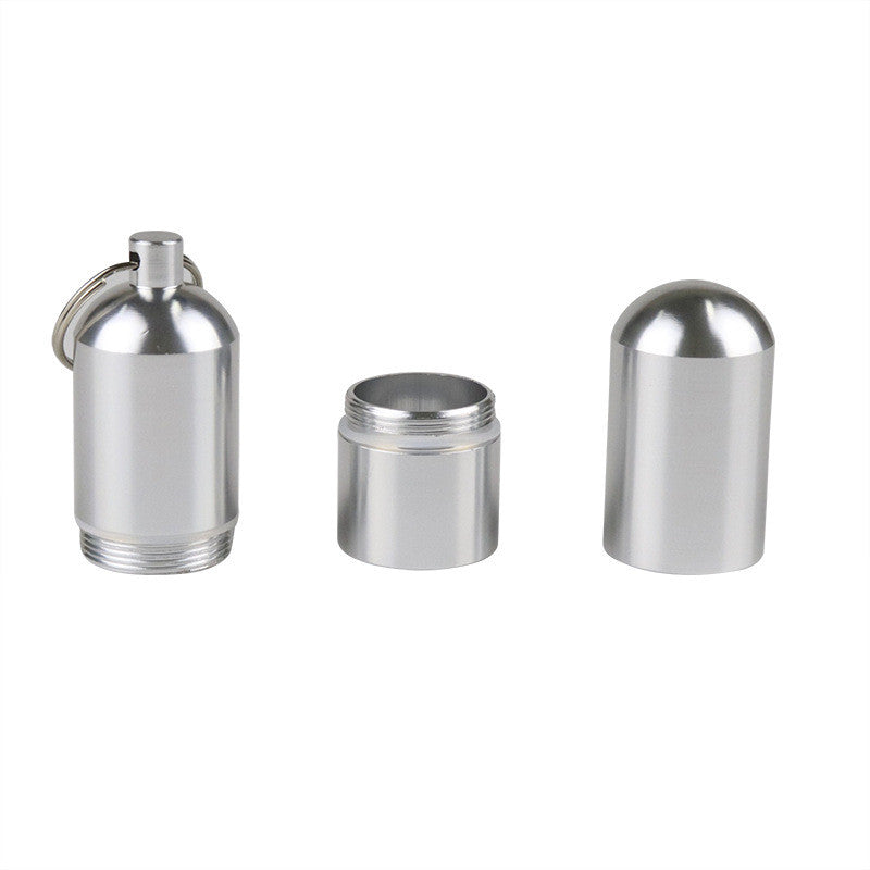 Men's Stainless Steel Gray Waterproof Cigarette Case