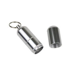Men's Stainless Steel Gray Waterproof Cigarette Case