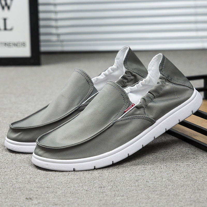 Men's Canvas Non Slip Loafers Soft Sole Comfort