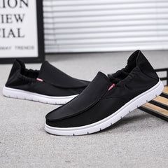 Men's Canvas Non Slip Loafers Soft Sole Comfort