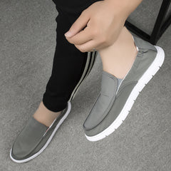 Men's Canvas Non Slip Loafers Soft Sole Comfort