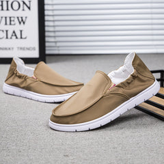 Men's Canvas Non Slip Loafers Soft Sole Comfort