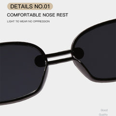 Square Sunglasses for Women Anti UV Sunscreen Glasses