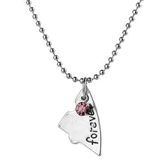 4pcs Necklace Women Jewelry BFF Friendship Pendant Neck Chain Necklace