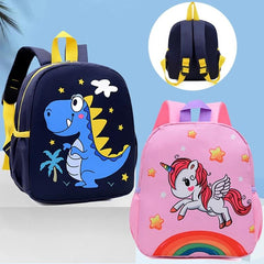 Kids Animal Anime Schoolbag, 1-6 Years Old, Cartoon Backpack
