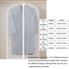 Autumn & Winter Clothes Dust Bag Hanging Clothes Dust Covering Suit Hanger Bag