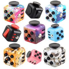 Anti Stress Relief Toy Cube Fidget Toys Kids Anxiety Adults Decompression Dice