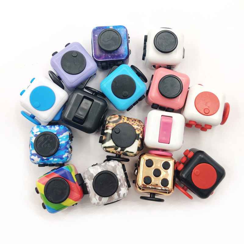 Anti Stress Relief Toy Cube Fidget Toys Kids Anxiety Adults Decompression Dice