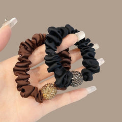 Rhinestone Hair Ties Ponytail Holder
