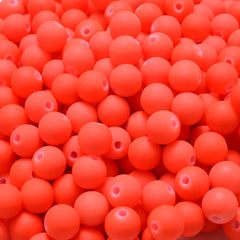 100pcs 6mm Acrylic Christmas Beads Mix Spacer Jewelry Beads