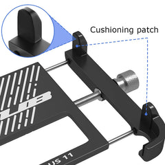 360 Rotatable Aluminum Motorcycle Phone Holder for Cycling