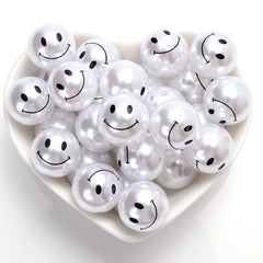 10pcs 16mm Acrylic Beads Pearl Round Spacer Beads Jewelry Making DIY