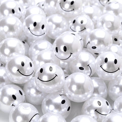 10pcs 16mm Acrylic Beads Pearl Round Spacer Beads Jewelry Making DIY
