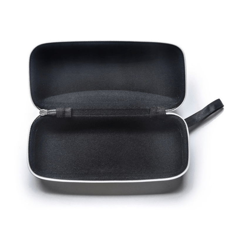 Leather Zipper Glasses Case Sports Sunglasses Portable Travel Eyeglasses Cases