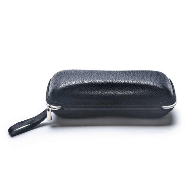 Leather Zipper Glasses Case Sports Sunglasses Portable Travel Eyeglasses Cases