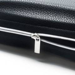 Leather Zipper Glasses Case Sports Sunglasses Portable Travel Eyeglasses Cases