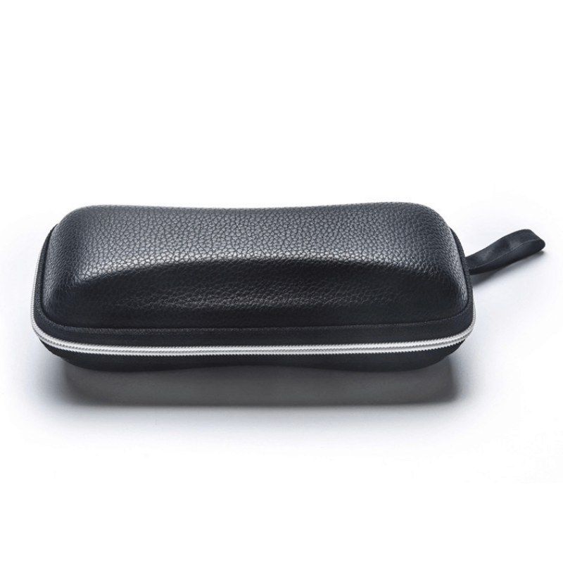 Leather Zipper Glasses Case Sports Sunglasses Portable Travel Eyeglasses Cases