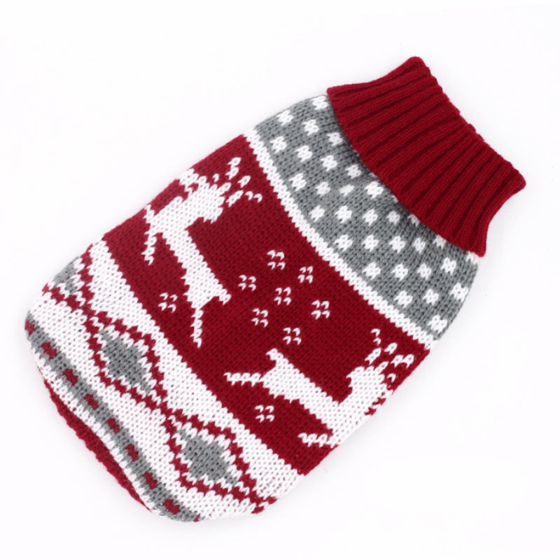 Christmas Reindeer Knitted Sweater For Toy And Small Dogs