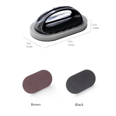 Plastic Sponge Brush Eraser Scrub Handle Kitchen Cleaning Tool